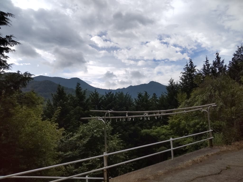 山の景色