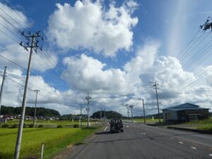 晴れの道