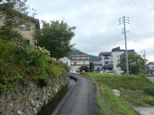 帰りの水路