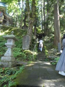 本殿への階段