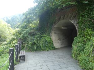 清津峡トンネル入口