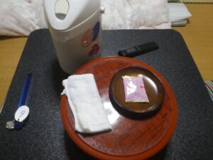 机の飢えのお茶セット