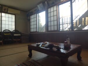 朝の食堂
