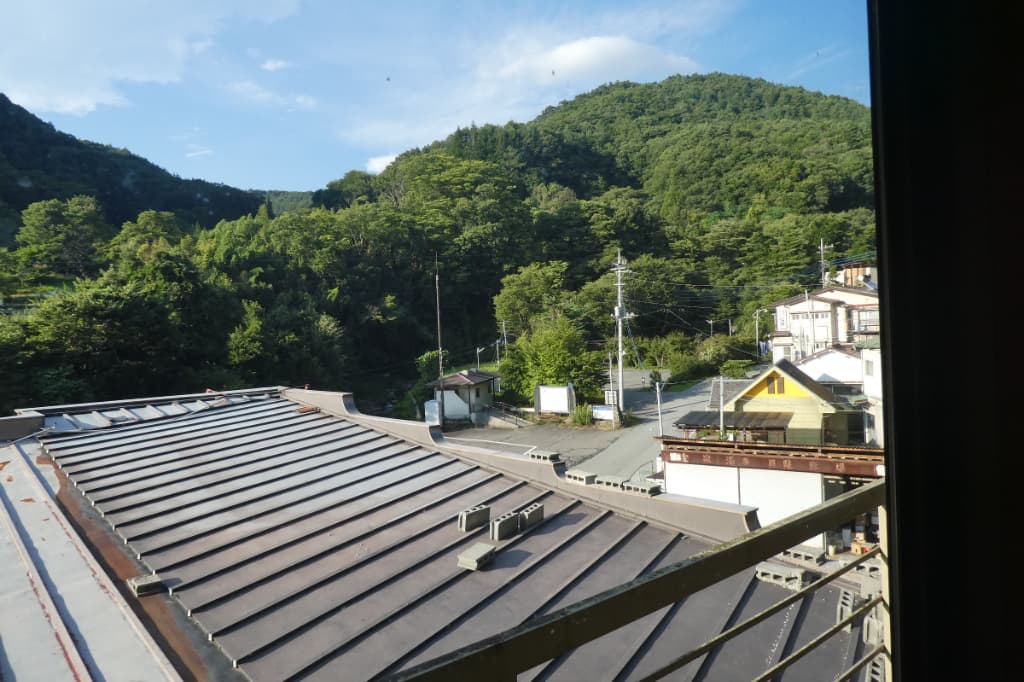 非常口からの景色