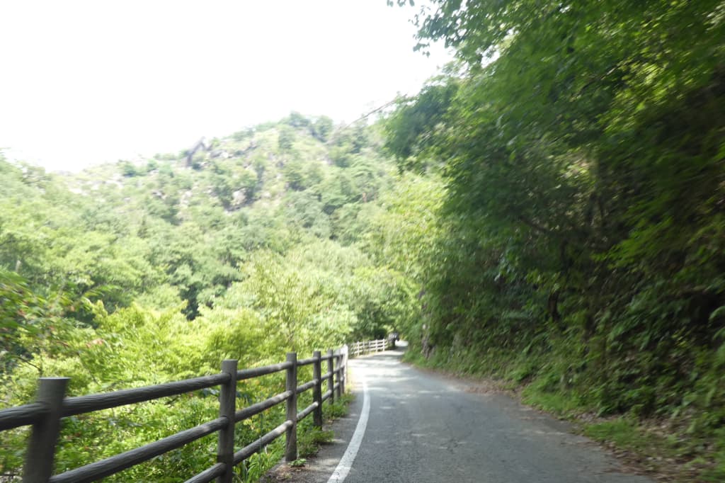 昇仙峡の道