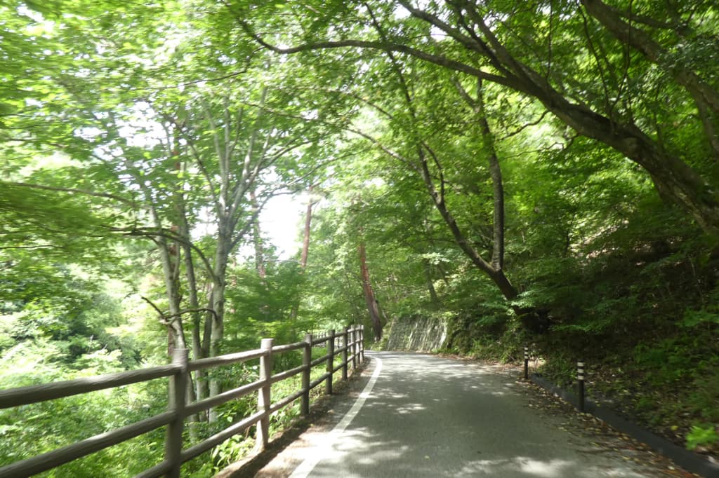 昇仙峡の道