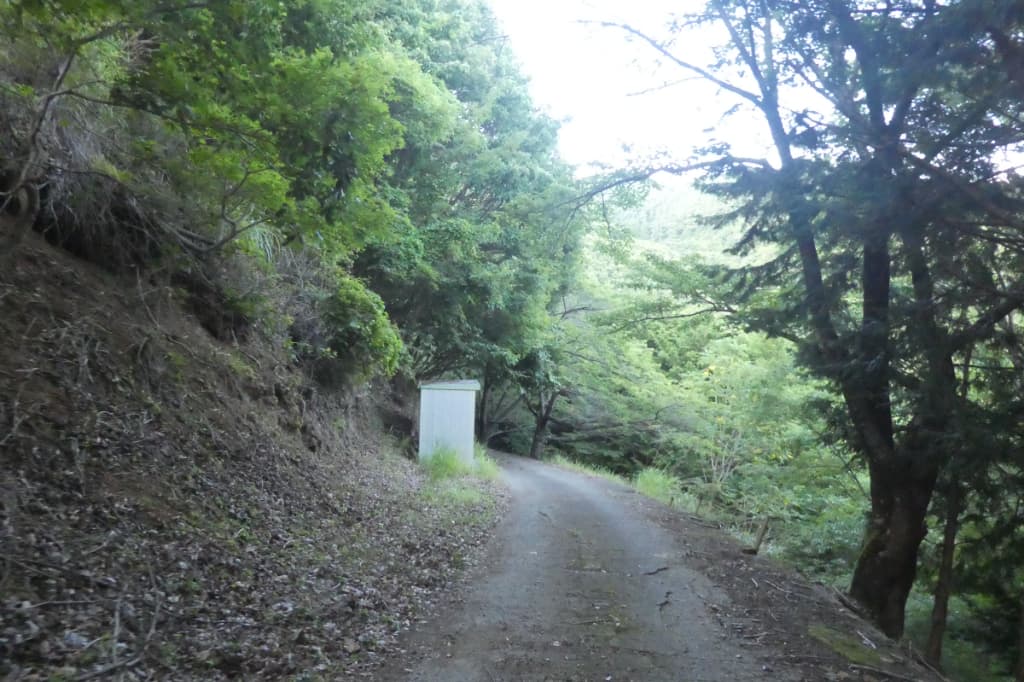 宿への道