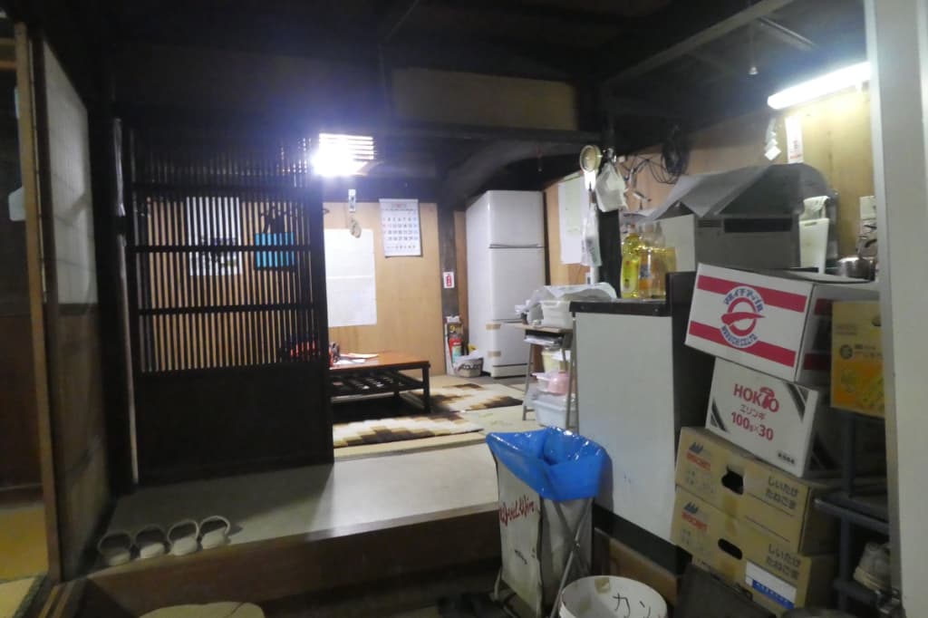 土間からの眺め