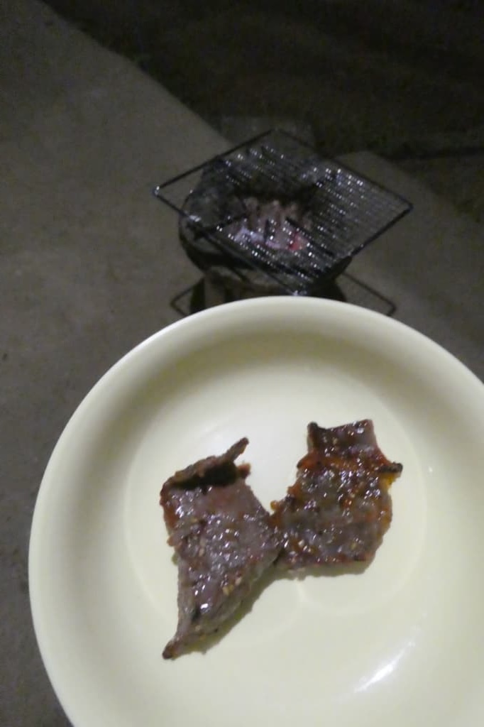 やけた肉