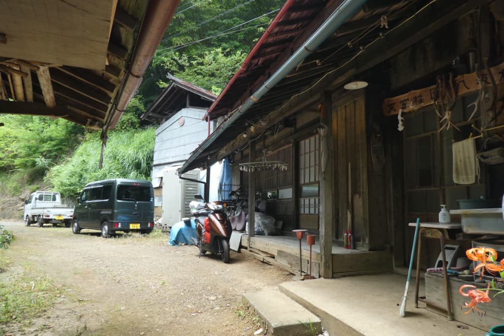 天空採園玄関前